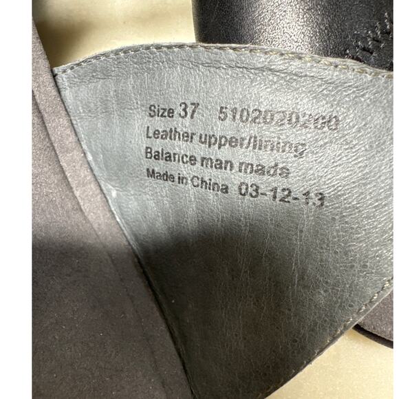 Dansko Women Iris Black Ankle Strap Comfort Sandal Size 7 / 37 - Picture 7 of 8